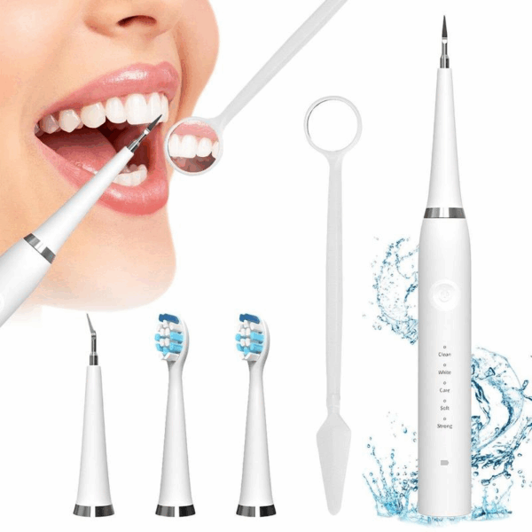 Oceantree Electric Teeth Cleaner Tartar Ultrasonic Tooth Cleaner Teeth Dental Scaler Tartar Remover Usb Electric Tooth Brush Electric Toothbrushes for Adult – Image 2