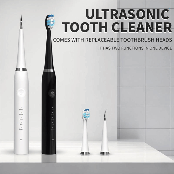 Oceantree Electric Teeth Cleaner Tartar Ultrasonic Tooth Cleaner Teeth Dental Scaler Tartar Remover Usb Electric Tooth Brush Electric Toothbrushes for Adult – Image 9