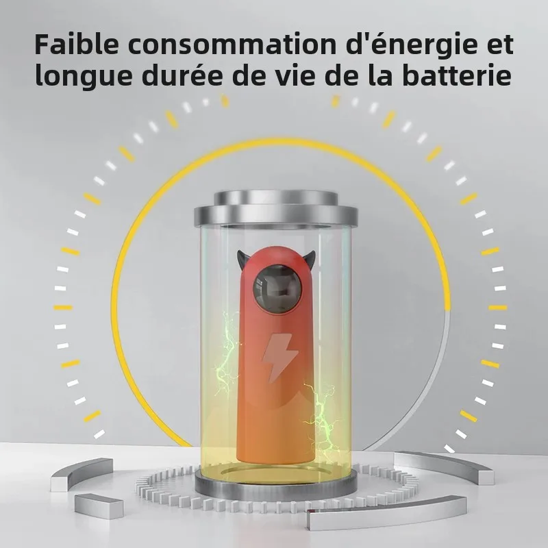 Jouets automatiques pour chat, Laser LED interactif intelligent, taquin pour animaux de compagnie, électronique portable, intérieur, Laser aléatoire, accessoires pour chiens – Image 4