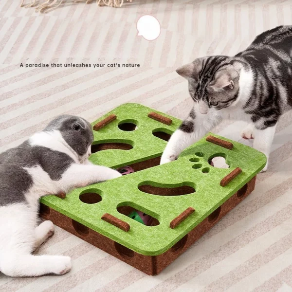 Poteaux à gratter pour chats d'intérieur, en Sisal, jouet interactif pour chaton, exercice d'intérieur, fournitures de divertissement