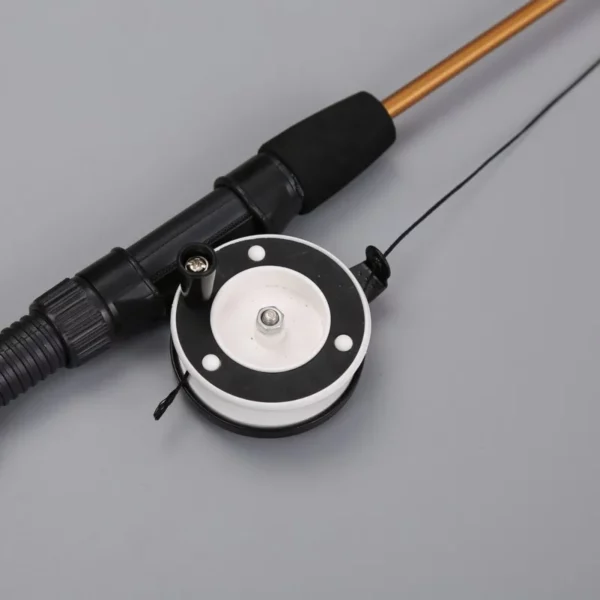 Jouet rétractable pour chat, Type poisson, plumes télescopiques, bâton amusant pour chat, jouet pour animaux de compagnie, canne à pêche de Simulation pour chaton – Image 5
