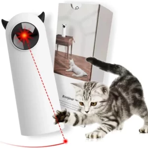 Jouets automatiques pour chat, Laser LED interactif intelligent, taquin pour animaux de compagnie, électronique portable, intérieur, Laser aléatoire, accessoires pour chiens