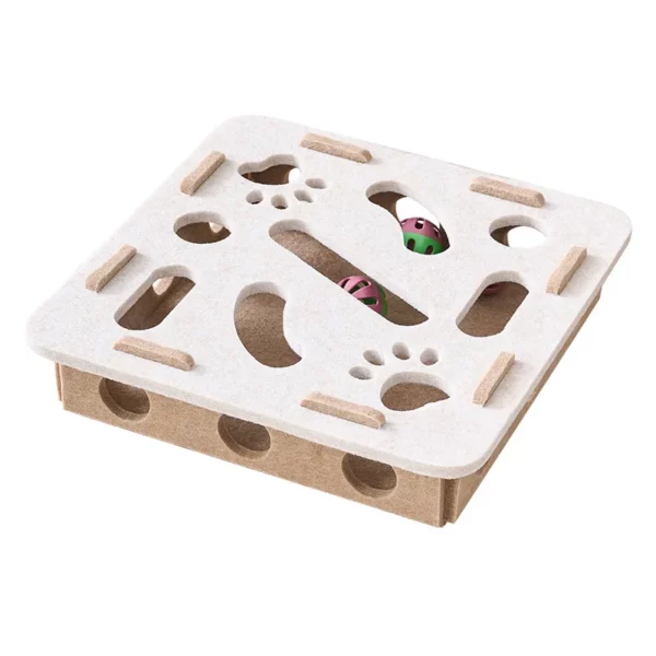Poteaux à gratter pour chats d'intérieur, en Sisal, jouet interactif pour chaton, exercice d'intérieur, fournitures de divertissement – Image 6